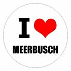 I Love Meerbusch - Csd0515 Autoaufkleber Sticker Aufkleber Kfz Flagge