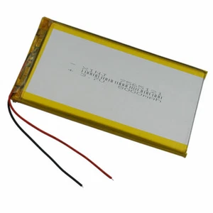 Batteria 3.7V 8000mAh 29.6Wh Li-Polymer Li 7565121 Lipo per GPS Tablet PC iPAQ - Foto 1 di 4