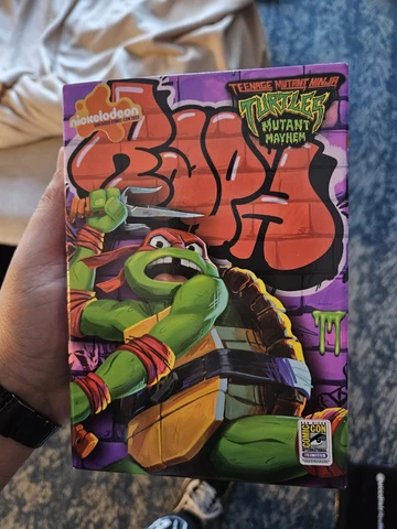 SDCC 2023 TMNT Mutant Mayhem Nickelodeon Exclusive Raphael Ninja Turtle Toy!! Cover