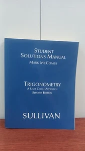 TRIGONOMETRY; Student Solutions Manual By McCombs:  - Picture 1 of 18