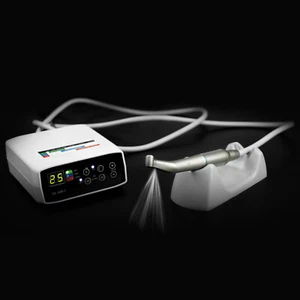 Motor eléctrico dental + LED de fibra óptica 1:1 pieza de cuerda contra ángulo - Imagen 1 de 9