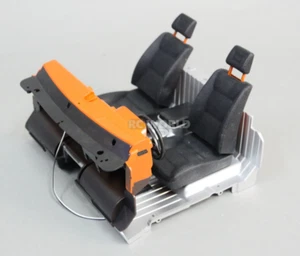 1/10 LC70 Land Cruiser Scale Interior Cockpit w/ LED Dashboard #48615 - Picture 1 of 10