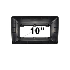 10" FACIA KIT Fascia Dash Plate Panel For Jeep Wrangler 2007-2016 Black CP - Imagen 1 de 2