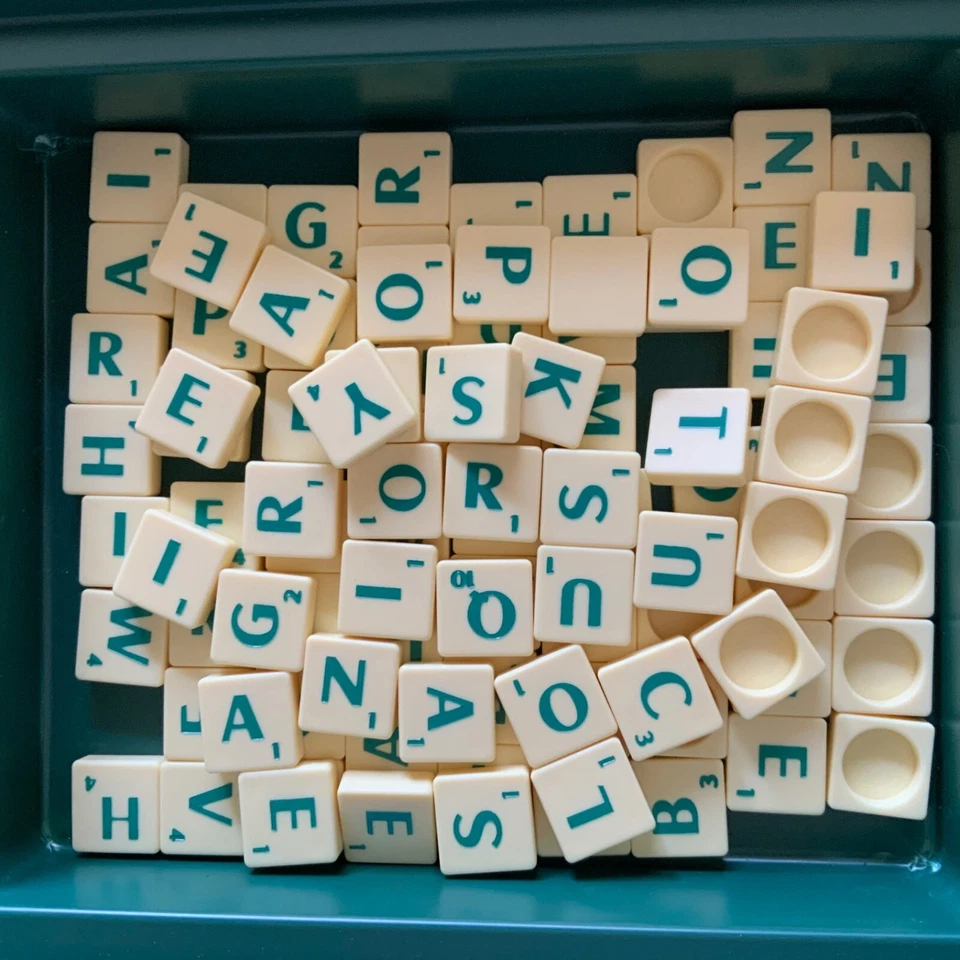 SCRABBLE Individual Letter Tiles - Original Full Size - SPARES / REPLACEMENTS - Image 1 of 1