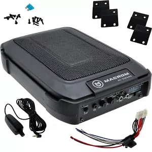 Subwoofer Sotto Sedile ATTIVO 6x8 Sub Woofer Amplificato Piatto Sottile COMPATTO - Foto 1 di 12