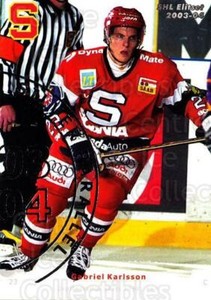 2003-04 Swedish Elitset Silver #118 Gabriel Karlsson