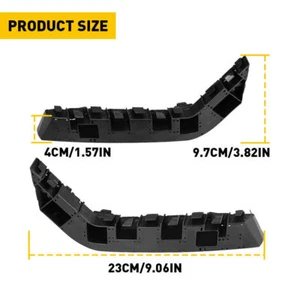 2X Front Driver & Passenger Side Bumper Fender Bracket For Honda Civic 2016-2021 - Picture 1 of 9