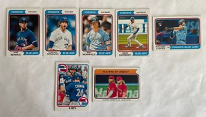 Blue Jays 2023 Topps Heritage High Number Master Team Set w/Inserts *7 cards* - Picture 1 of 1