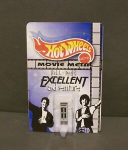 Custom HotWheels and package of  "Movie Metal" BILL AND TEDS EXCELLENT ADVENTURE