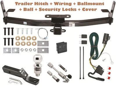 07-09 PONTIAC TORRENT REMOLQUE ENGANCHE PAQUETE DE LUJO + CABLEADO + CERRADURAS DE ENGANCHE Y CUBIERTA Foto 1 de 4