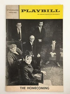 1968 Playbill Studebaker Theatre Carolyn Jones in The Homecoming - Picture 1 of 3
