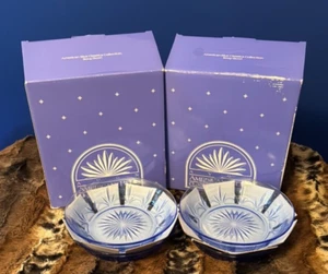 Vintage Avon American Blue Classics Collection: Suppenschalen 4er Set Neu in Box! - Bild 1 von 6