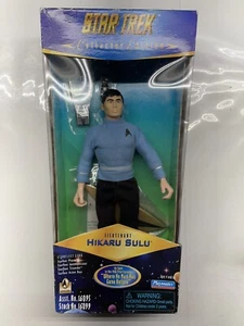 PLAYMATES STAR TREK LIEUT. HIKARU SULU 9" ACTION FIGURE 1996 COLLECTORS EDITION - Picture 1 of 9