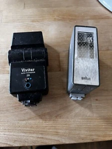 Vintage photography Equipment Accessories Vivitar + Braun untested - Picture 1 of 4