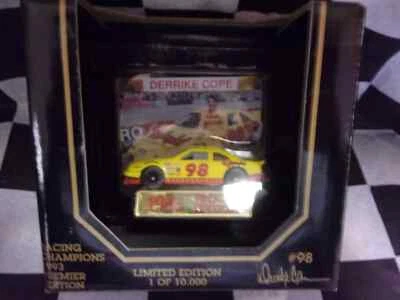 Derrike Cope #98 1/64 Bojangles / Ford Thunderbird 1993 NASCAR diecast, 1/10,000 - Image 1 of 3