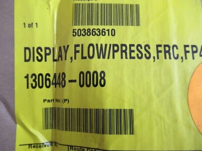 Medidor de flujo digital FRC Insight Ultimate p/n XE-FP400-D10B Pierce p/n 1306448-0008 Foto 1 de 4