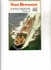 INSULINDE (1914) -- SEA BREEZES magazine REVIEW of this ship! (Oct. 1976) (F) - Bild 1 von 3