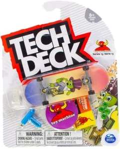 TECH DECK SINGLE PACK TOY MACHINE JEREMY LEABRES 96MM FINGERBOARD SERIES 13 - Picture 1 of 1