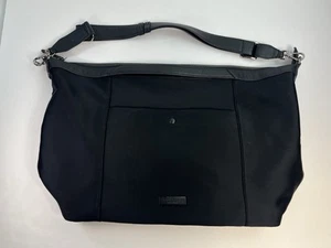 Cole Haan Grand Series Neopren Leder Weekender Reise Umhängetasche Handgepäck - Bild 1 von 9