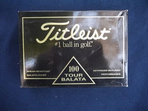 New Partial Dozen Vintage Titleist Balata Golf Balls In Box Free Ship - Picture 1 of 17