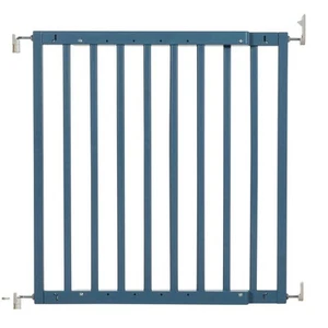 Safetots Stair Gate Wooden Chunky Screw Fit Azure Blue 63.5cm-105.5cm SCRATCH - Picture 1 of 5