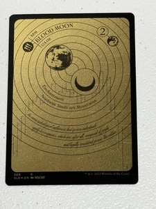 Blood Moon (366) - Etched - Gold Foil NM, English MTG Secret Lair Drop Series - Picture 1 of 3