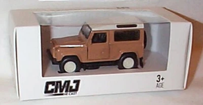 Land Rover Defender SWB желтовато-коричневый масштаб 1-43 новый в коробке коллекционное издание - Изображение 1 из 2
