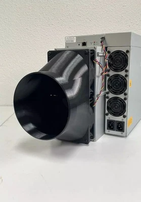 SHORTFIAT UG Antminer S19 S21 Fan Shroud 6" (150mm), Fan Cover Shroud 6 Inch Hose