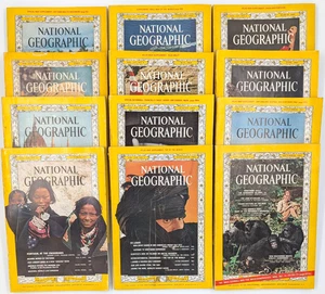 Vintage 1965 National Geographic Zeitschriften und Kartenbeilagen - Ihre Wahl! - Bild 1 von 106