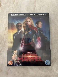 Captain Marvel Limited Edition Steelbook (4K Ultra HD) + Slip Universal Region - Picture 1 of 8