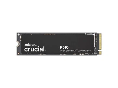 Crucial P510 2TB Gen5 NVMe SSD, Up to 10,000 MB/s, PCIe 5.0 M.2 2280 SSD, - Image 1 of 4
