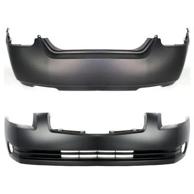For Nissan Maxima 2004 2005 2006 Bumper Covers | Pair | Front And Rear | Primed Foto 1 de 4