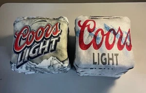 Coors Light Pro Cornhole Bags filled with resin - Picture 1 of 5