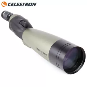 Celestron Ultima 100 Straight 22-66 x 100 Spotting Scope Telescope BaK-4 52257 - Picture 1 of 9