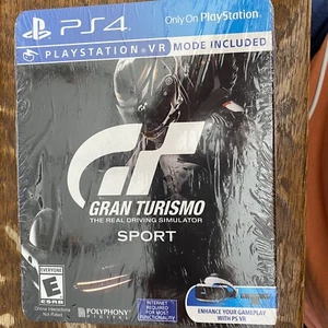 Gran Turismo Sport PS4 Limited Edition STEELBOOK Case NEW Racing Driving Game - Picture 1 of 4
