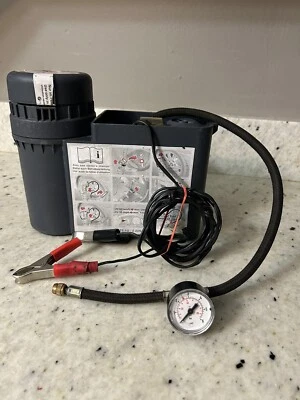 BMW E46 M3 2004 compresor de aire de neumáticos de emergencia 71,10-2229830 probado, funciona Foto 1 de 4