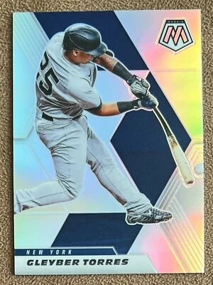 Giancarlo Stanton 2021 Panini Mosaic Silver Prizm #118 Yankees Holo Parallel MLB - Image 1 of 2