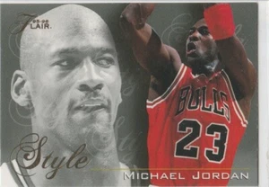 MICHAEL JORDAN 1995/96 Flair Style Chicago Bulls Basketball NBA Card #235 AIR MJ - Picture 1 of 2