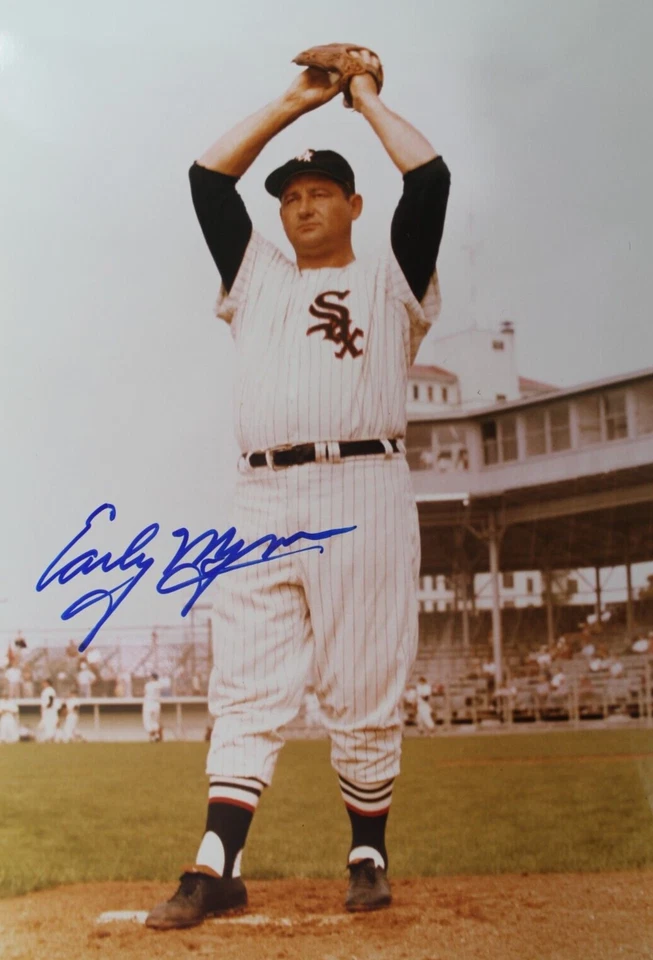 Early Wynn (d.1999) Chicago White Sox HOF Autographed 8x10 Signed Photo JSA - Image 1 of 4