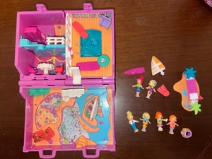 Vintage 1996 Polly Pocket SURF N SWIM, Fashion Friends, & Baby Friends Bluebird - Bild 1 von 7