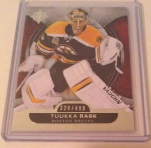 13-14 2013-14 ULTIMATE COLLECTION TUUKKA RASK BASE CARD /499 20 BOSTON BRUINS - Picture 1 of 1