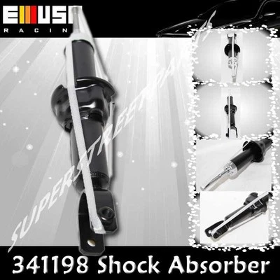 Amortiguador trasero para 96-00 Honda Civic CX DX EX LX NEGRO 341198 Foto 1 de 4