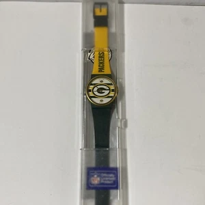 RARE 80s Green Bay  Packers Men's Sport Watch Class Watches By Swisstime Works - Picture 1 of 5