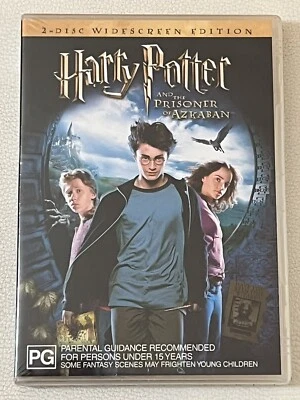 HARRY POTTER AND THE PRISONER OF AZKABAN - 2 DISC DVD SET - NEW & SEALED - Image 1 of 2