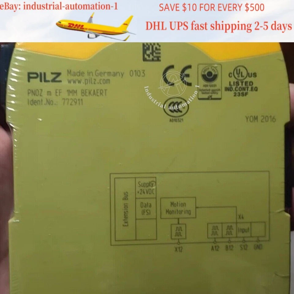 Relé 1 pieza nuevo PILZ PNOZ M EF 1MM BEKAERT 772911 Foto 1 de 1