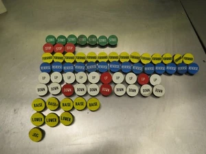 Allen Bradley 800E-AE301W Start Green Cap Lot of 7! + More! - Picture 1 of 3