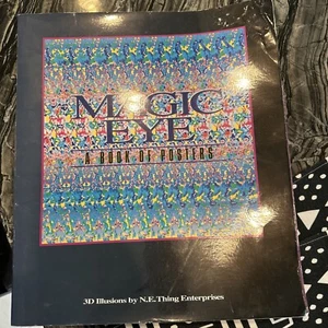 Magic Eye Poster Book: A Book of Posters by N. E. Thing Enterprises VINTAGE 94 - Bild 1 von 3