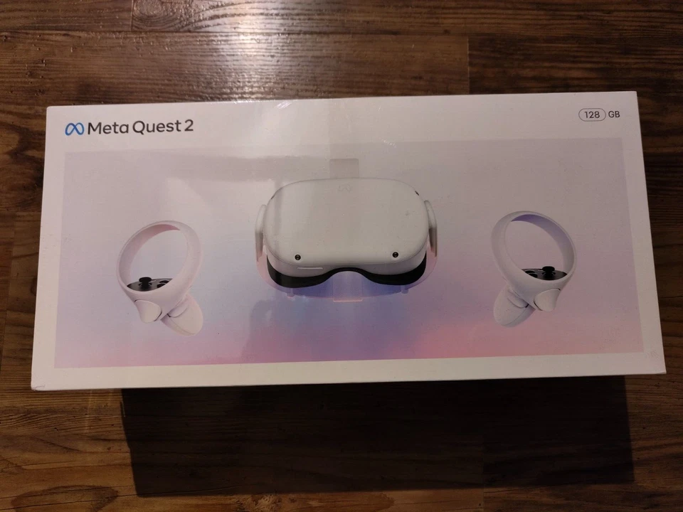 Meta Oculus Quest 2 128GB Eigenständiges VR-Headset - Weiß