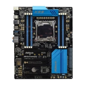 Intel X99 Motherboard ASRock X99 Extreme4/3.1 LGA2011-3 DDR4 for Intel Core i7 - Picture 1 of 6