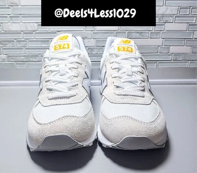 Новый баланс 574 X Calia мужской размер 9,5/женщин 11 от белый синий желтый WL574CM3 - Изображение 1 из 4